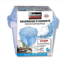 RUBSON Absorbeur d'Humidité Anti-Odeurs pour Piè de 20 m² - 3 Mois Efficace