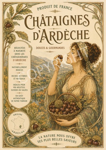 Photo affiche vintage - a4,