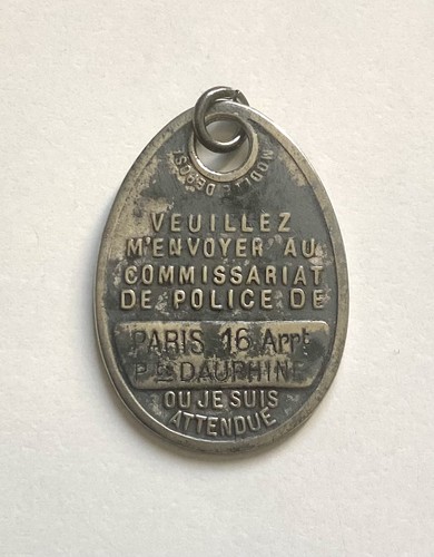Ancienne rare médaille - ancienne, et