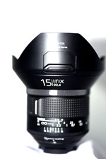 IRIX 15mm F1:2.4 For Nikon F Lens , Swiss Design. OPEN BOX, NEW. 110* ANGLE VUE.