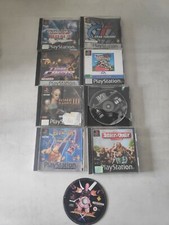 lot 9 jeux Play Station ( Time Crisis/Gran Turismo/colony Wars/Tomb Raider III..