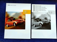 Opel Astra G Coupe brochure 12.2003 + price list