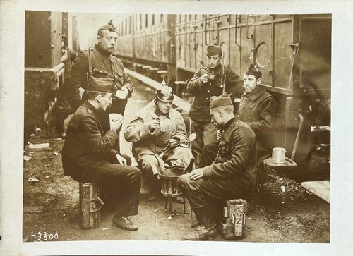 Officier allemand prisonnier - allemand,