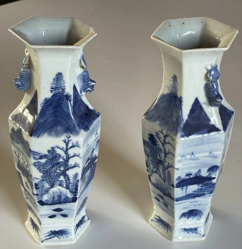 Paire vase hexagonal - vase,