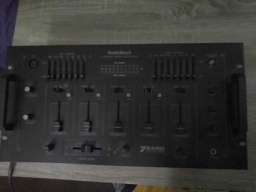 Radio shack band equalizer - shack,