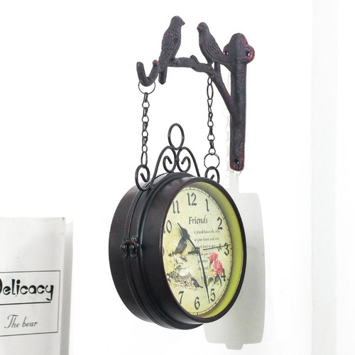Horloge murale double - horloge, face