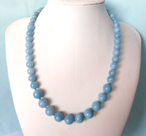 Collier jade bleu de - collier, en