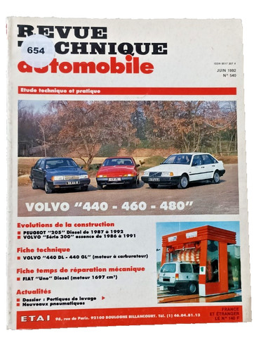 Volvo 440 460 480 essence - 440,