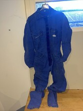 Ancienne Combinaison Bleu De Travail Jeune Apprenti Taille 16 Ans Sanfor