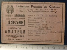 Licence Fédération