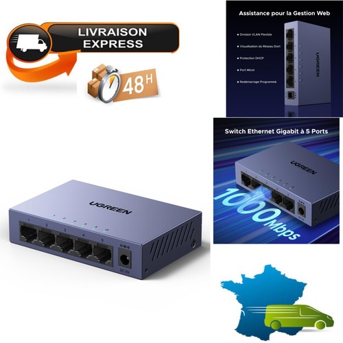 Ugreen switch ethernet gigabit - ugreen,