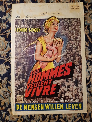 Affiche belge 1961 les - [belge],