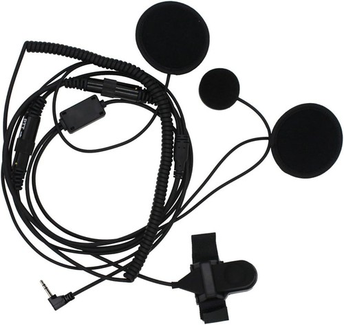 Full face earpiece - headset, mic
