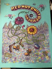 Red Hot Chili Peppers Poster San Antonio 2023 Marq Spusta  18x24 #192/890