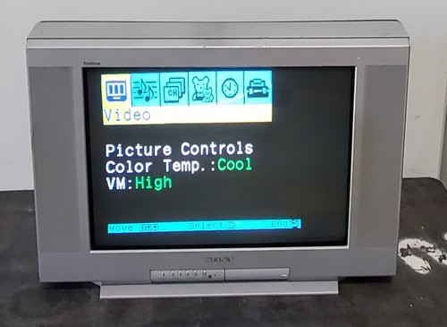 Sony wega trinitron - wega, kv-24fs100