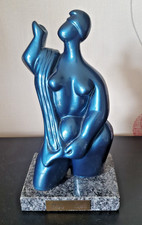 MARIANA OTERO - BICENTENNIAL SCULPTURE REVOLUTION 1789-1989 - ON MARBLE - 22CM