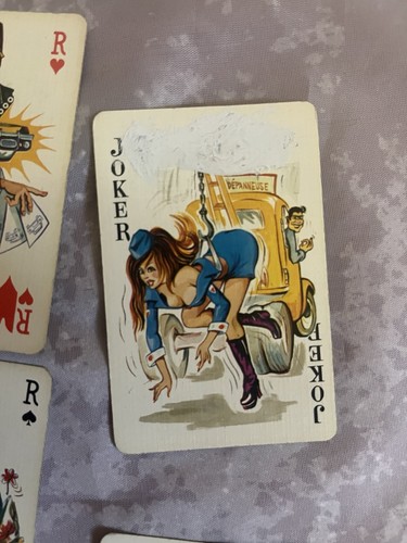 Jeu cartes vintage renault - cartes,
