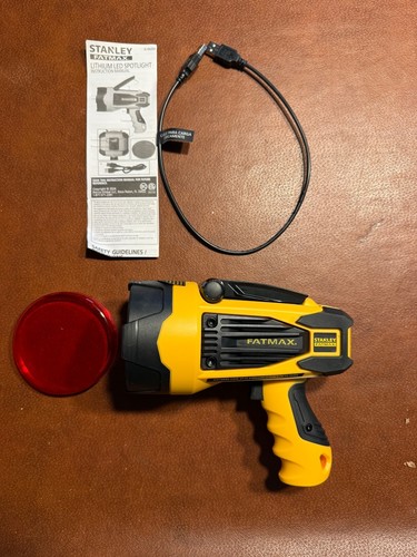 Stanley fatmax rechargeable - stanley,