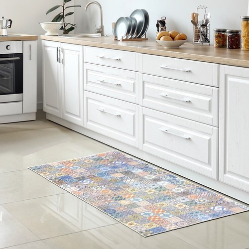 Tapis cuisine multicolore - de,