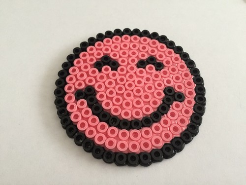 Emoticone smiley sourire - smiley, rose