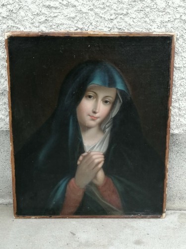 Peinture dolorosa vierge - peinture,