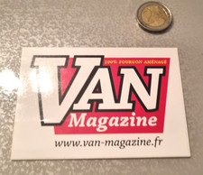 VAN MAGAZINE Sticker/Sticker