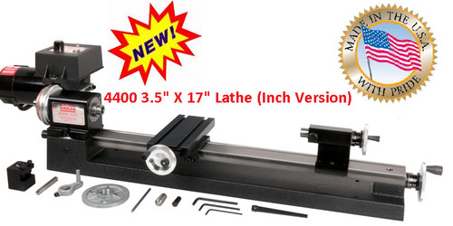 Sherline 4400 17 lathe - 4400, 3.5"