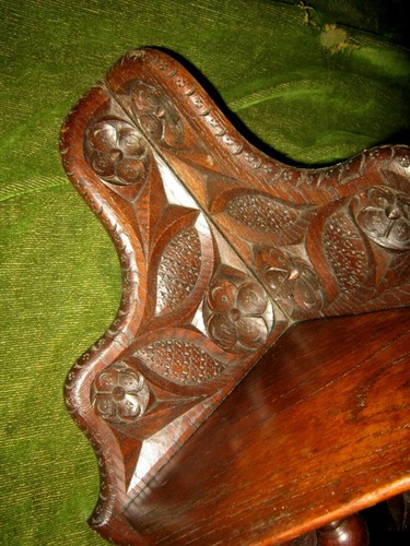 Xix ancienne etagere chene - xix,