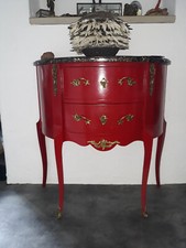 Petite commode demi-lune style