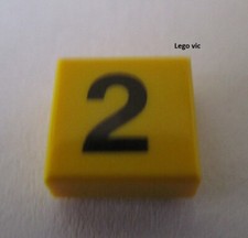 Lego 3070bp02 Tile 1x1 Yellow