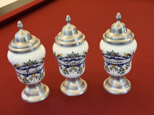 Pots apothicaire vintage - d’apothicaire,
