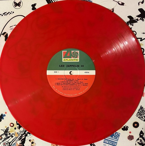 Led zeppelin iii limited red - led,