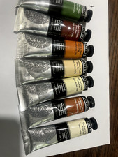 peinture à l huile extra-fine  Sennelier  7 tubes 40ml  Série 1