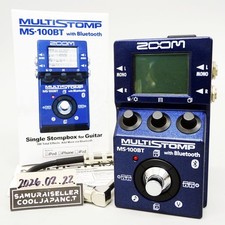 ZOOM MS-100BT MULTI STOMP avec