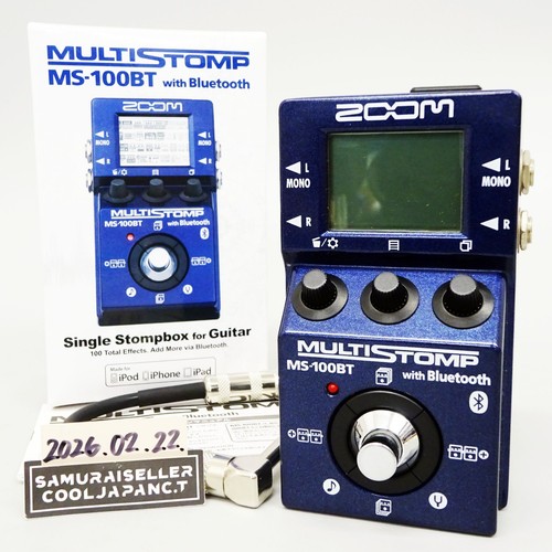 Zoom 100bt multi - multi, stomp