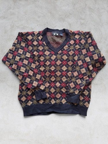 Pull vintage woods gray - vintage,