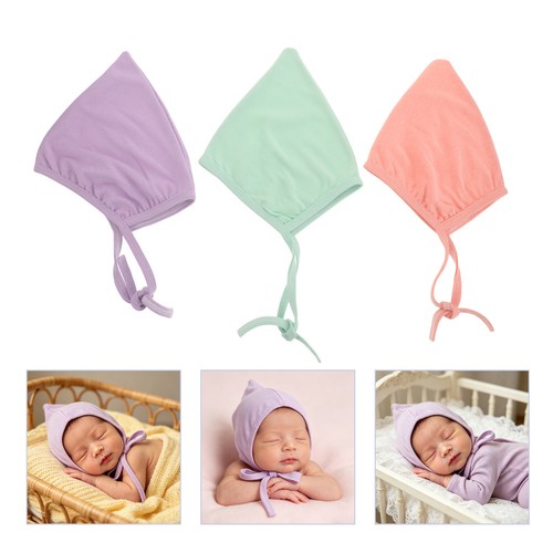 Lot bonnets coton - bonnets, pour
