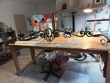 Ancien fer forgé haut de