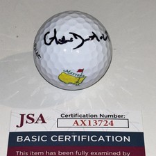 2025 ADRIEN DUMONT DE CHASSART SIGNED AUTOGRAPHED MASTERS GOLF BALL JSA AX13724
