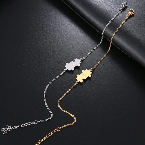 Bracelet puzzle paire femmes