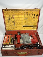 HILTI TE-17 Hammer Drill Heavy Duty Electric Rotary Tool For Concrete W/ Case