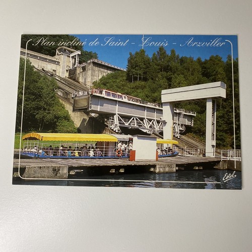 Carte postale plan incliné - plan,