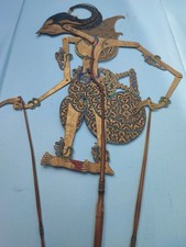 MARIONNETTE  INDONÉSIENNE ANCIENNE  WAYANG KULIT 