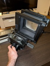 SINAR P2 4X5 avec rallonge et 5 chassis fidelity 