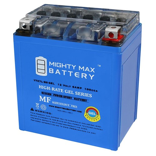 Mighty max 12v 6ah gel - 12v,