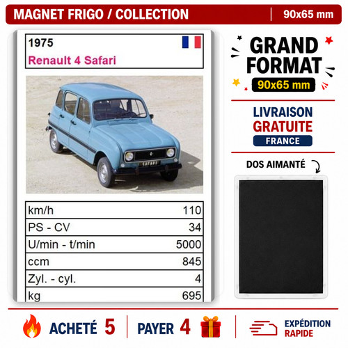 Magnet frigo renault - , )