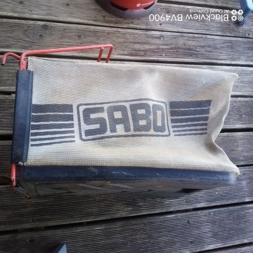 Panier tondeuse sabo turbo - panier,