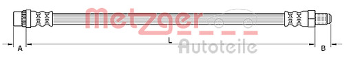 Bremsschlauch pour dacia - bremsschlauch,