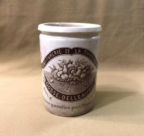 Ancien pot faïence - en,