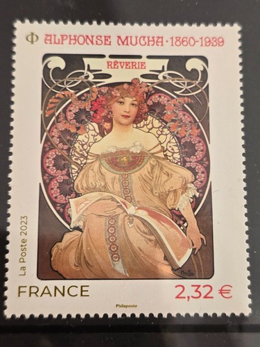 Timbre france 5708 - 5708**, mucha